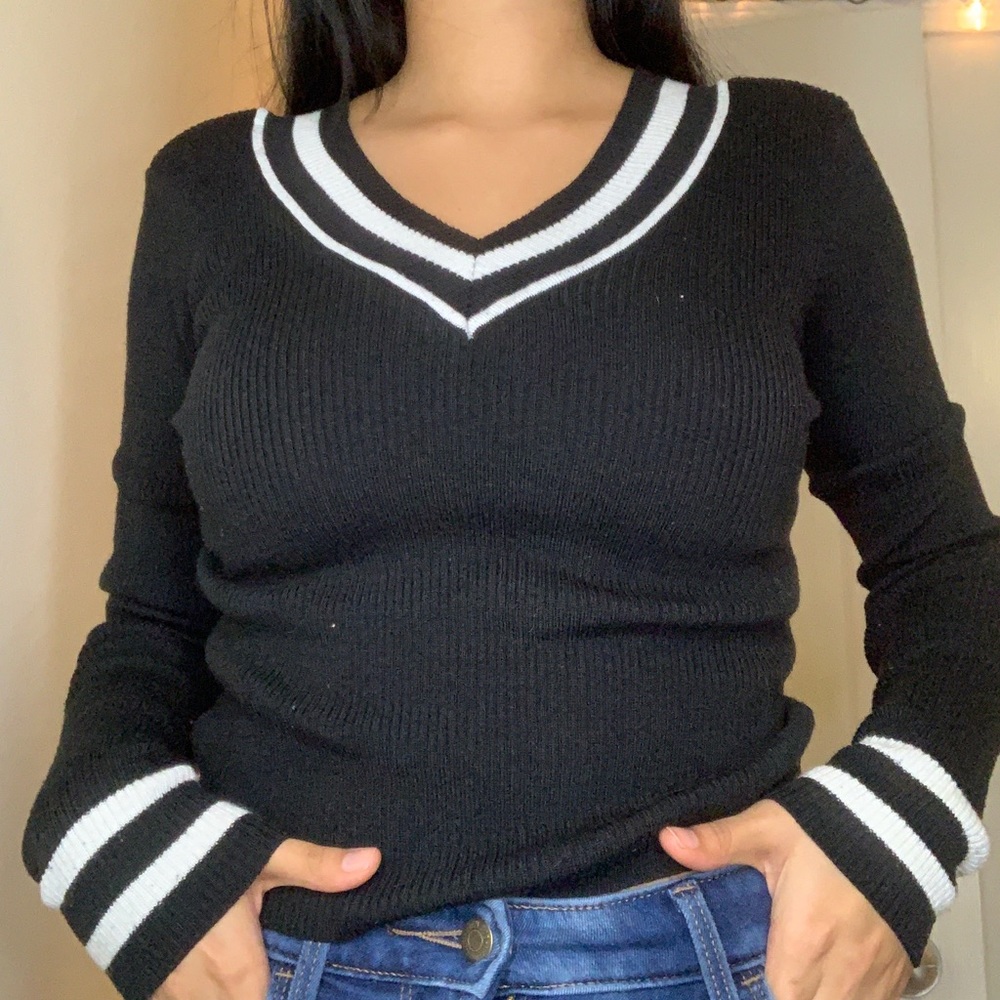 Seamless V long sleeve